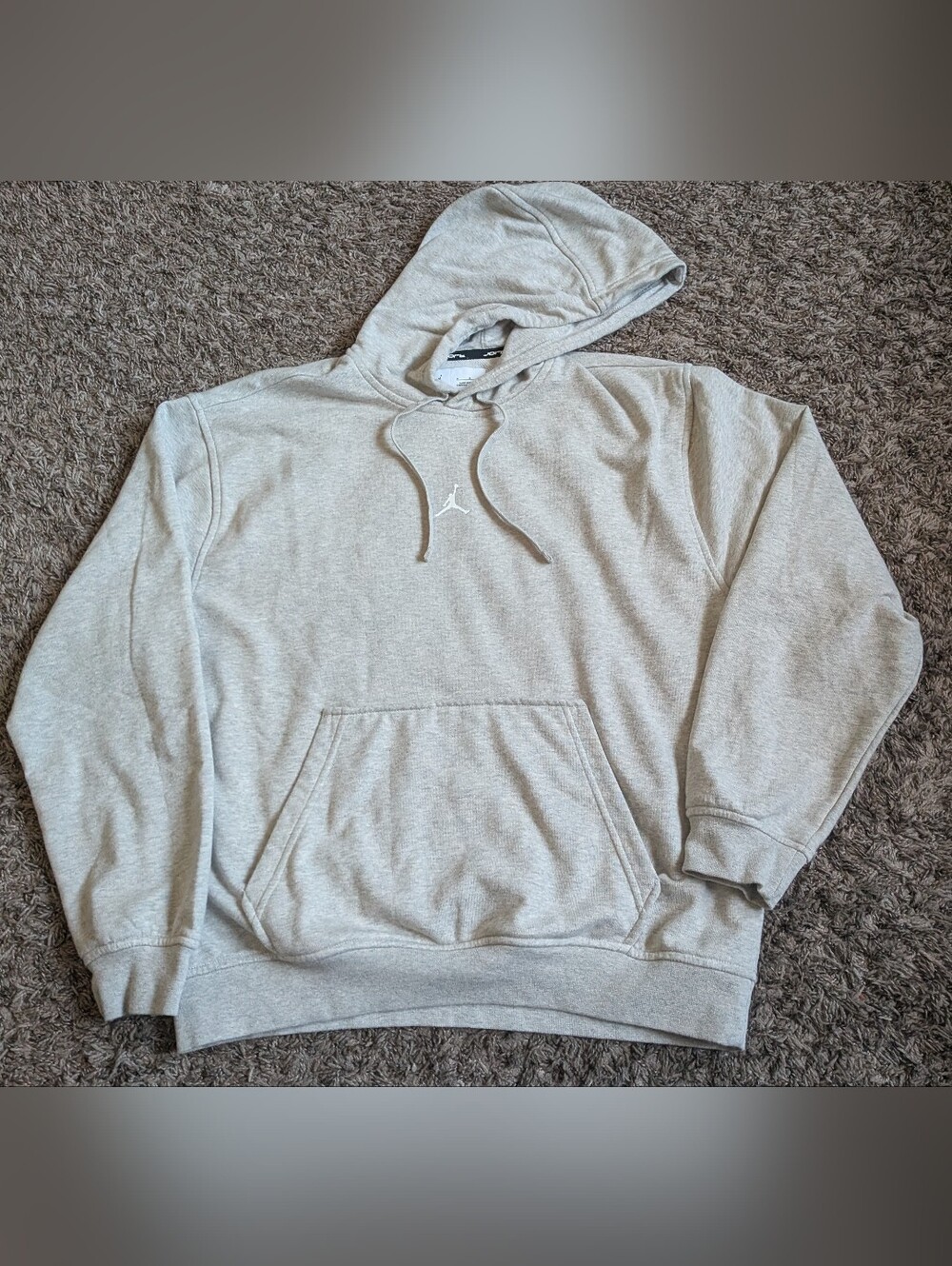 Jordan Sport CP3 Chris Paul Grey Pullover Cotton Blend Hoodie Men's M - Picture 2 of 9